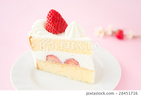 Short cake strawberry shortcake strawberry cake sponge cake 28451716