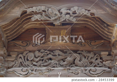 Su訪信州的文化財產Iwa Kubo Kannondo導演雕塑Nishiki Shihinomiya Shoushige的作品江戶時代的雕塑雕塑壯觀的雕塑 28453399