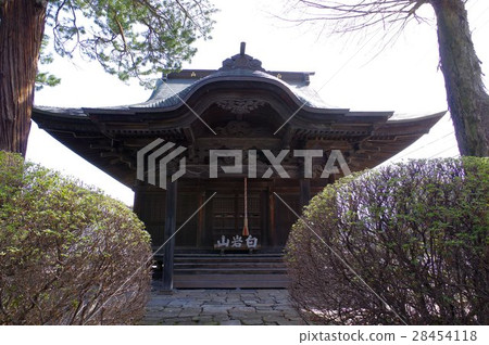 信州奇諾的文化財產Shiraiiwan Kannondo Suwa Tachikawa Flower的創始人/第一時代立川Tomibe江戶教育後的第一部作品 28454118