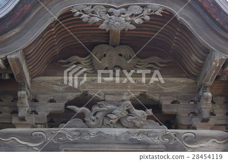 Shinshu Chino的文化遺產Shiraiwa Kannondo的雕塑Su訪立川的父親·初音立川Tomibo Edo在江戶的訓練後的第一部作品 28454119