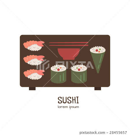 Vector illustration of sashimi Vector illustration of sashimi 28455657