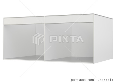 Blank exhibition stand. 28455713