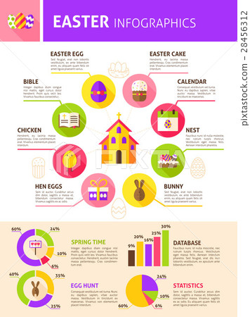 Easter Holiday Infographics 28456312