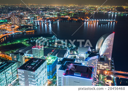 [神奈川縣]橫濱港未來夜景 28456468