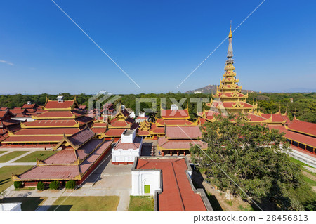 Mandalay Palace Aerial View 28456813