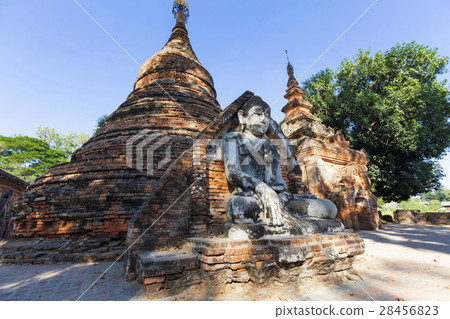 Buddha in sagaing , Mandalay Buddha in sagaing , Mandalay 28456823