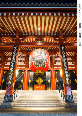 Asakusaji Main Hall Night view Shot in January 2017 28456966