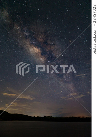 Landscape of The Milky Way Star beautiful sky 28457328
