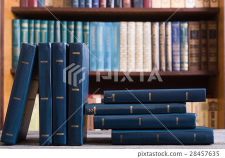 Old books in the Library 28457635