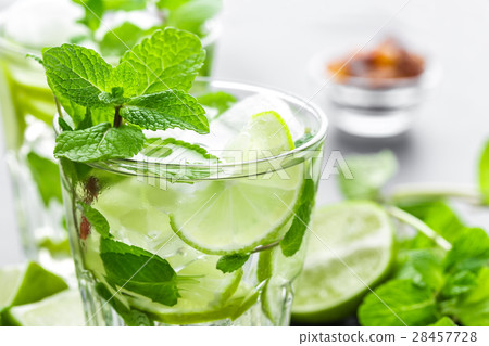 Mojito Cubano or caipirinha cocktail Mojito Cubano or caipirinha cocktail 28457728