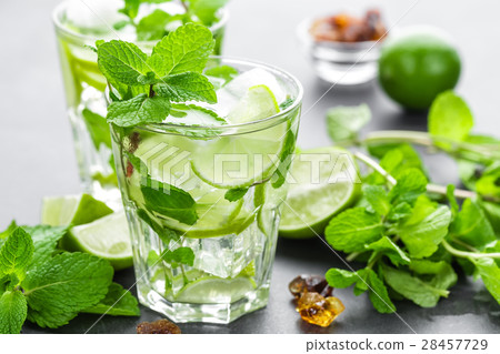 Mojito Cubano or caipirinha cocktail Mojito Cubano or caipirinha cocktail 28457729