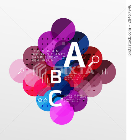 Round modern circle option infographic diagram Round modern circle option infographic diagram 28457946