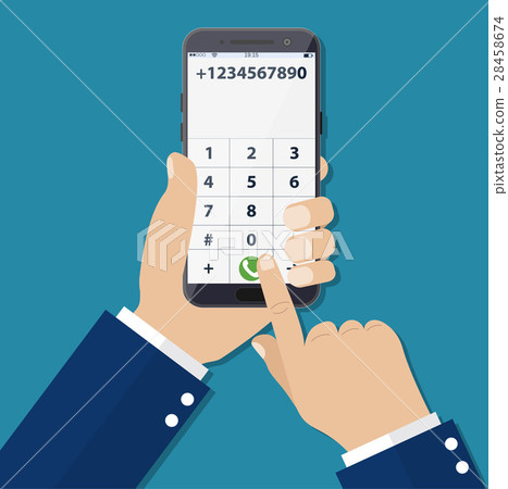 Dial number concept. Dial number concept. 28458674