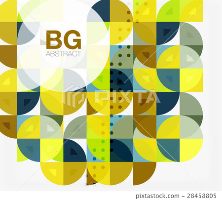 Modern elegant geometric circles abstract Modern elegant geometric circles abstract 28458805