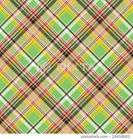 Fabric texture plaid green madras seamless pattern Fabric texture plaid green madras seamless pattern 28459083