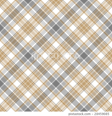 Gray beige checkered tartan seamless pattern 28459085