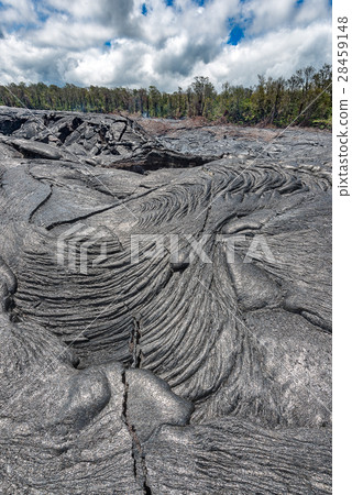 Lava field at Vocalnoes National Park Hawaii Lava field at Vocalnoes National Park Hawaii 28459148