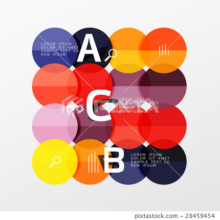 Round modern circle option infographic diagram Round modern circle option infographic diagram 28459454