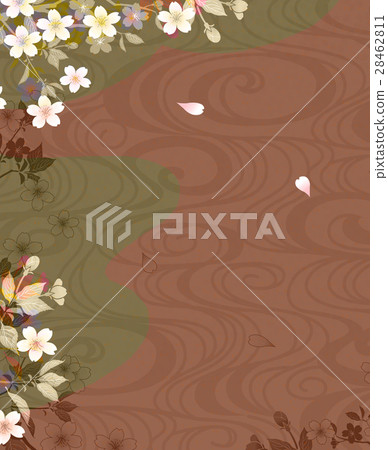 櫻花背景材料 28462811
