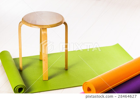 Yoga mat and chair 28464627