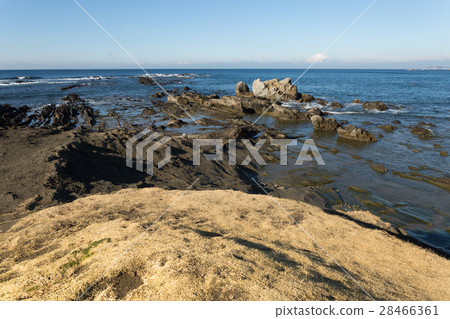 From Hayama prefecture to front of the iso and Mt. Fuji From Hayama prefecture to front of the iso and Mt. Fuji 28466361