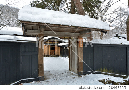 走在Kakunodan：Samurai House Maki Iwashiya House 28468335