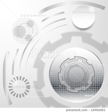 white and silver abstract technology sci fi vector white and silver abstract technology sci fi vector 28468981