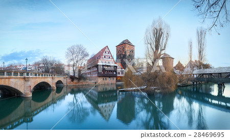 Medieval city Nuremberg, Germany Medieval city Nuremberg, Germany 28469695
