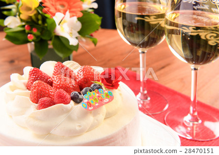 蛋糕 草莓 慶生 28470151