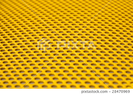 Yellow metal grille Yellow metal grille 28470969