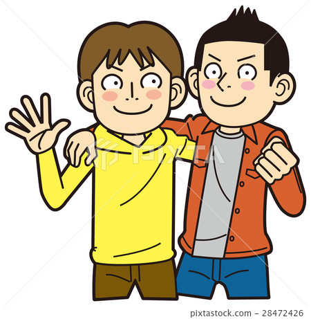 College student Shoulder pair 28472426