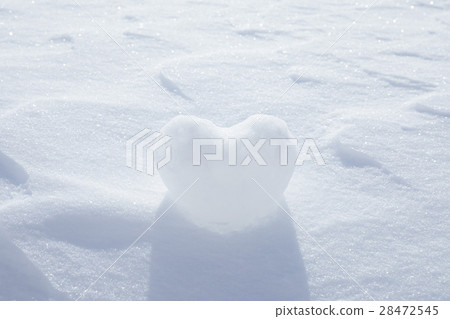Heart Snow 28472545