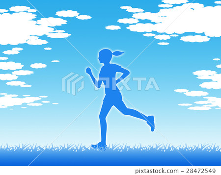 Woman jogging 28472549