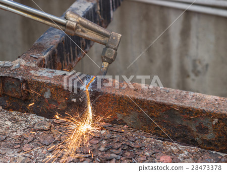 cutting old steel with fire cutting old steel with fire 28473378