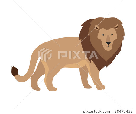 Lion King Illustration Stock Illustration