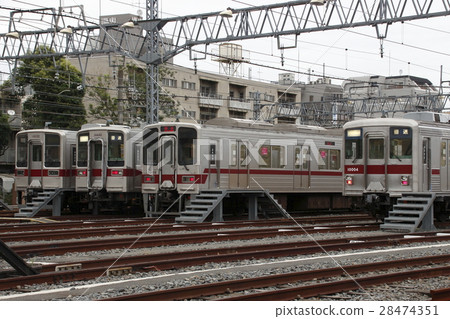 東武東上線/下北橋電通線(清晨) 東武東上線/下北橋電通線(清晨) 28474351