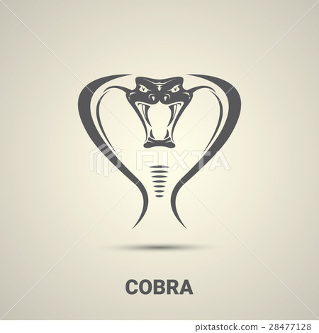 vector dangerous cobra snake icon 28477128
