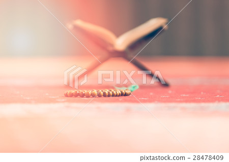 Quran - holy book of Muslims, in the mosque 28478409