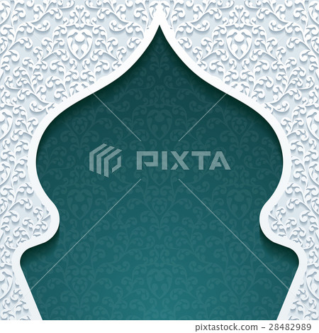 Abstract background with traditional ornament 28482989