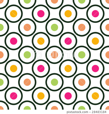 circles and dots seamless pattern circles and dots seamless pattern 28483184