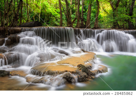 Level five of Erawan Waterfall Level five of Erawan Waterfall 28485862