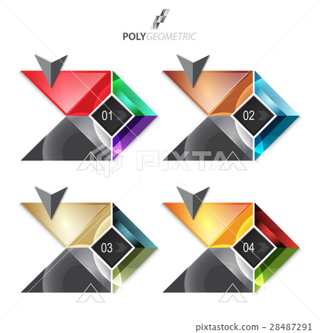 Business infographic template in attractive style Business infographic template in attractive style 28487291
