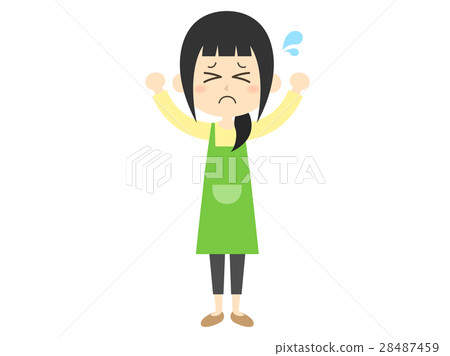 A woman in an apron 28487459