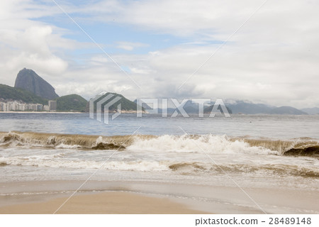 Copacabana beach in Rio de Janeiro - Brazil 28489148