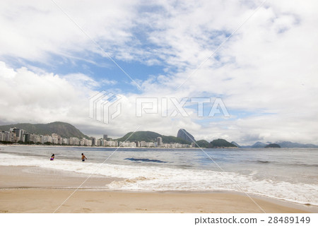 Copacabana beach in Rio de Janeiro - Brazil 28489149
