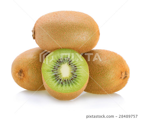 kiwi fruit isolated on white background kiwi fruit isolated on white background 28489757