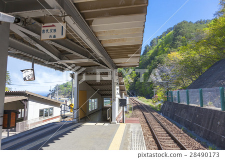 Sanriku Railway North Rias Campanella Tanohata Station (Iwate Prefecture Tanohata Village) 28490173