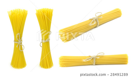 Spaghetti tied , vertical and horizontal Spaghetti tied , vertical and horizontal 28491289