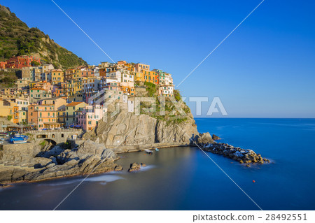 Manarola in Cinque Terre, Italy Manarola in Cinque Terre, Italy 28492551