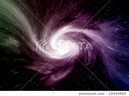 Stars, dust and gas nebula in a far galaxy 28494868